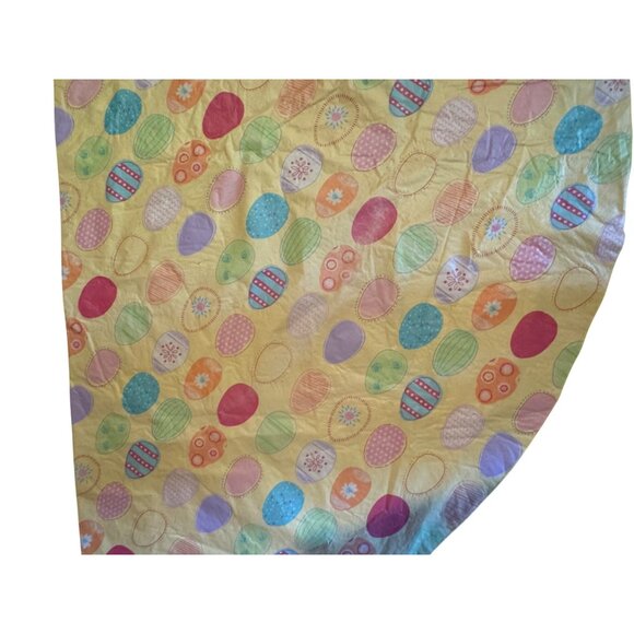 Easter Egg Pattern Quilted Tree Skirt round - Picture 4 of 6